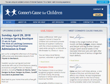 Tablet Screenshot of connerscause.org